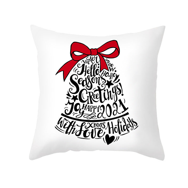 Cypress – Kerstmis Cartoon Kussenhoes voor Sofa en Kantoor