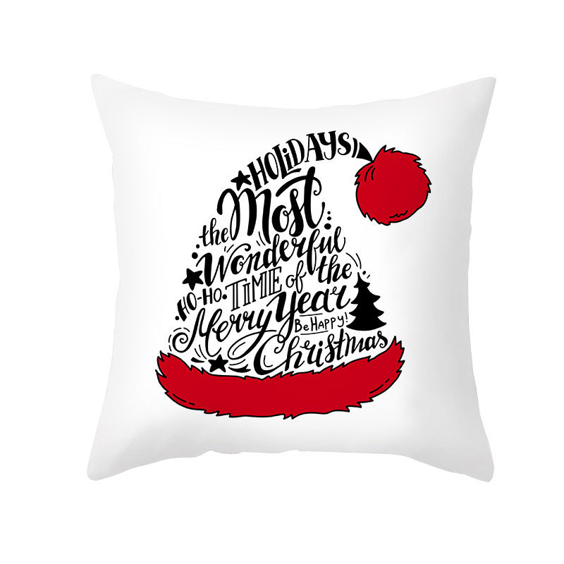 Cypress – Kerstmis Cartoon Kussenhoes voor Sofa en Kantoor