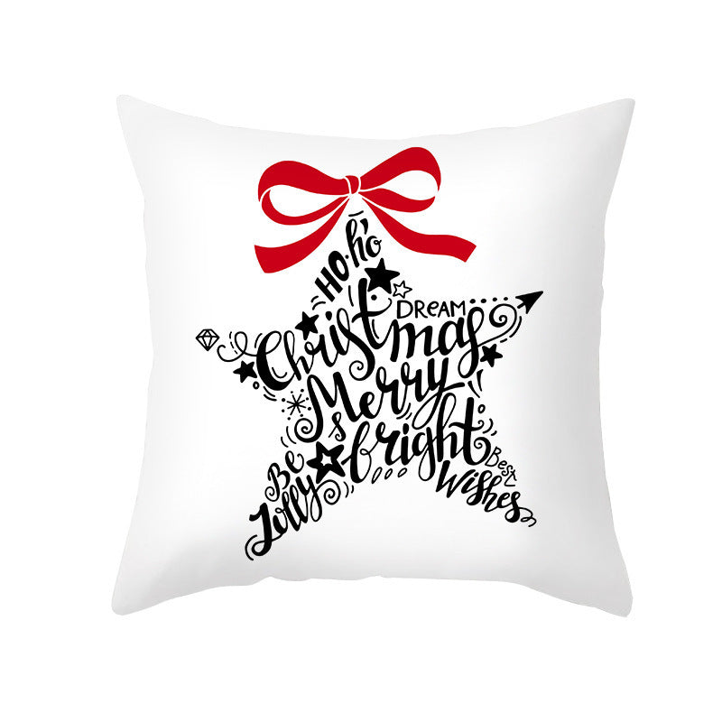 Cypress – Kerstmis Cartoon Kussenhoes voor Sofa en Kantoor