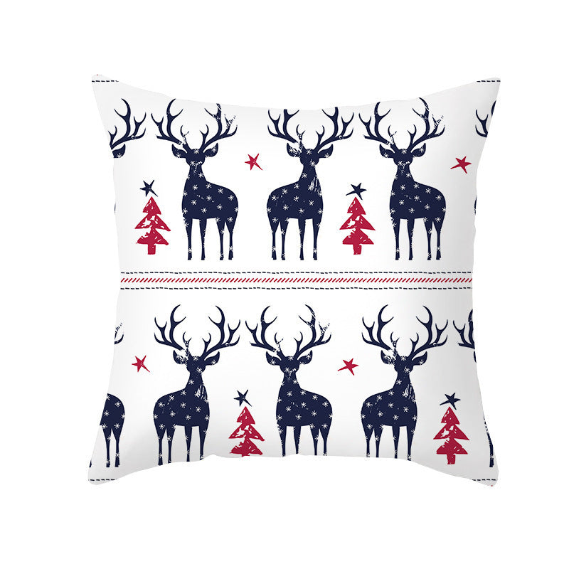 Cypress – Kerstmis Cartoon Kussenhoes voor Sofa en Kantoor