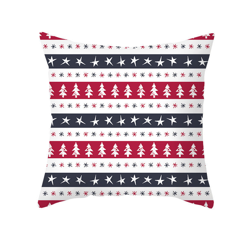 Cypress – Kerstmis Cartoon Kussenhoes voor Sofa en Kantoor