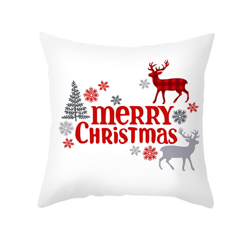 Cypress – Kerstmis Cartoon Kussenhoes voor Sofa en Kantoor