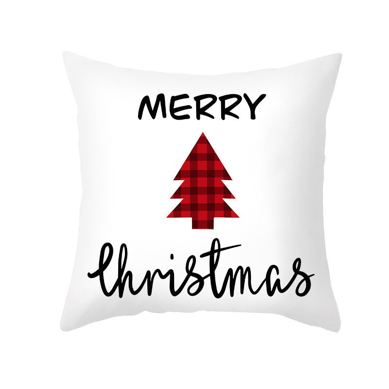 Cypress – Kerstmis Cartoon Kussenhoes voor Sofa en Kantoor