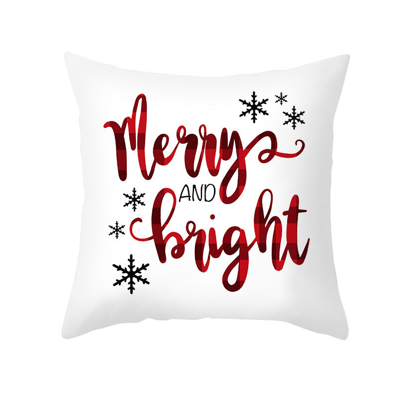 Cypress – Kerstmis Cartoon Kussenhoes voor Sofa en Kantoor