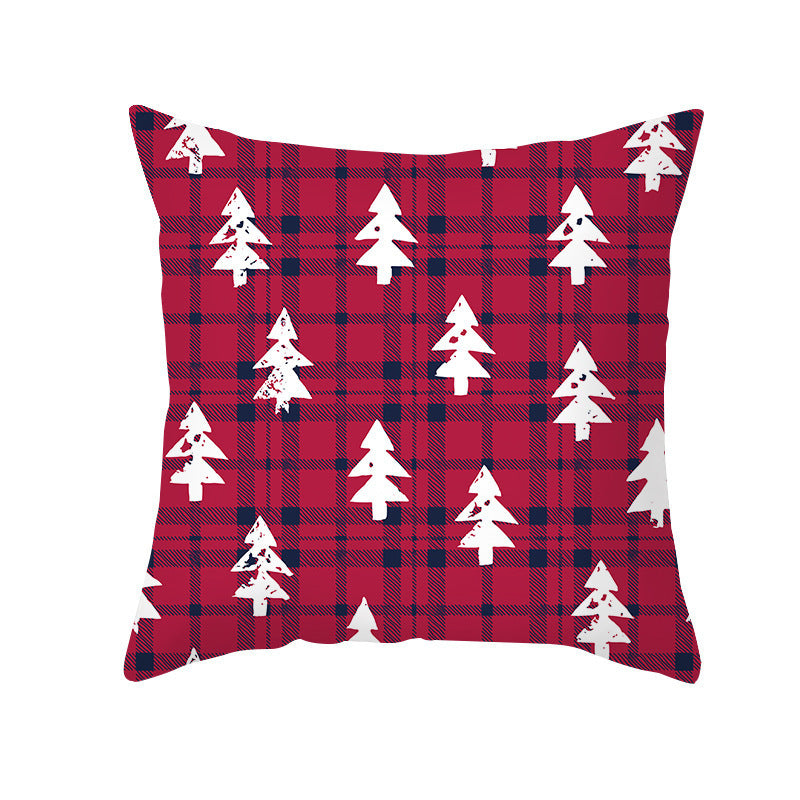 Cypress – Kerstmis Cartoon Kussenhoes voor Sofa en Kantoor