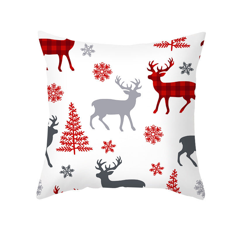 Cypress – Kerstmis Cartoon Kussenhoes voor Sofa en Kantoor