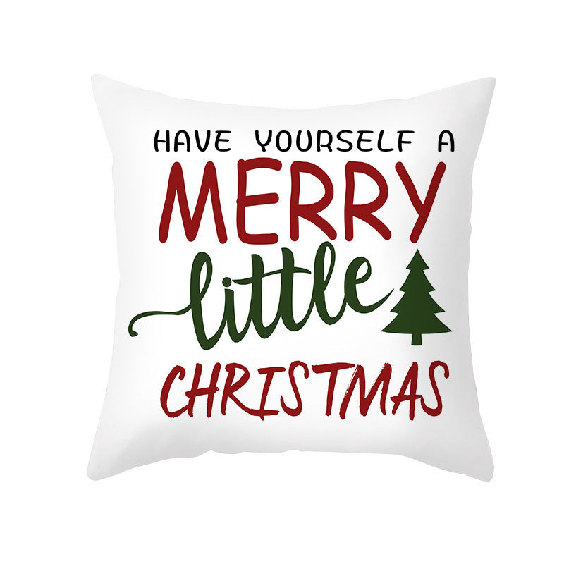 Cypress – Kerstmis Cartoon Kussenhoes voor Sofa en Kantoor