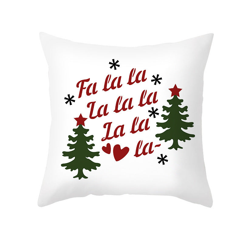Cypress – Kerstmis Cartoon Kussenhoes voor Sofa en Kantoor
