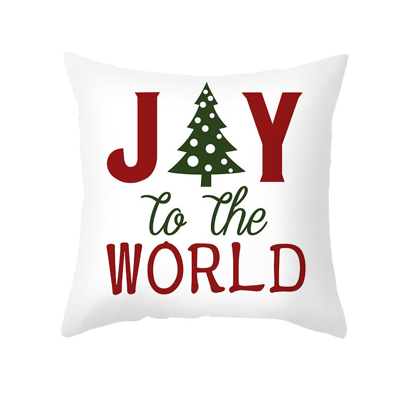 Cypress – Kerstmis Cartoon Kussenhoes voor Sofa en Kantoor