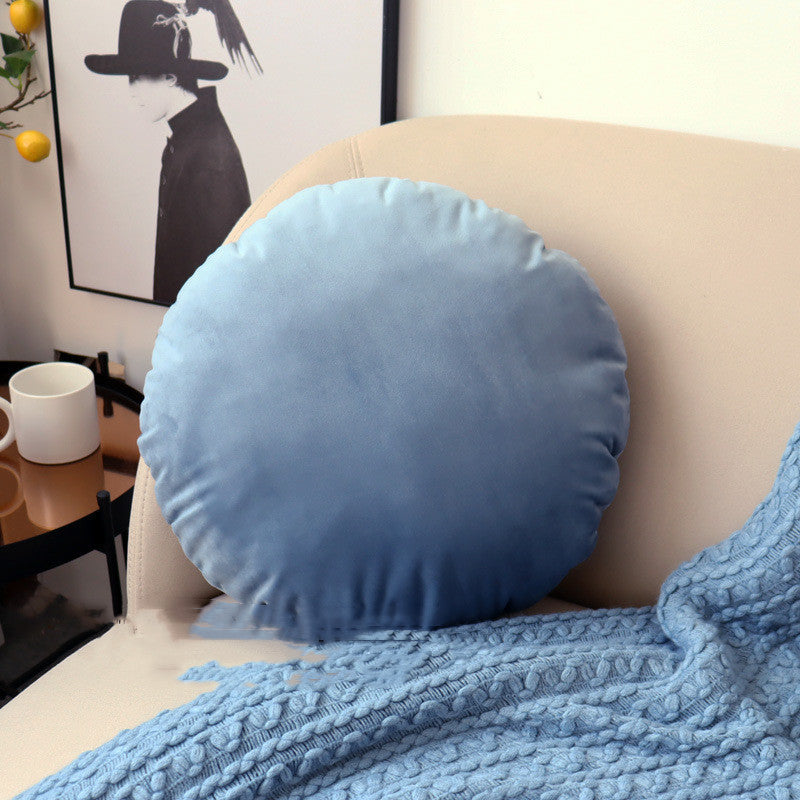 Haven – Luxe Oranje Houndstooth Kussen Modern Minimalistisch Scandinavisch Sofa Kussen Ontwerpers Kussen