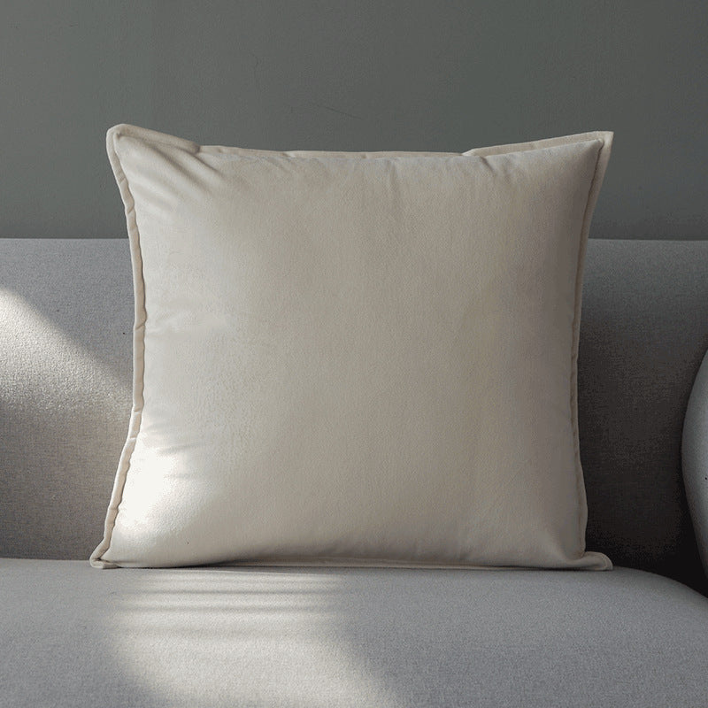 Haven – Luxe Oranje Houndstooth Kussen Modern Minimalistisch Scandinavisch Sofa Kussen Ontwerpers Kussen