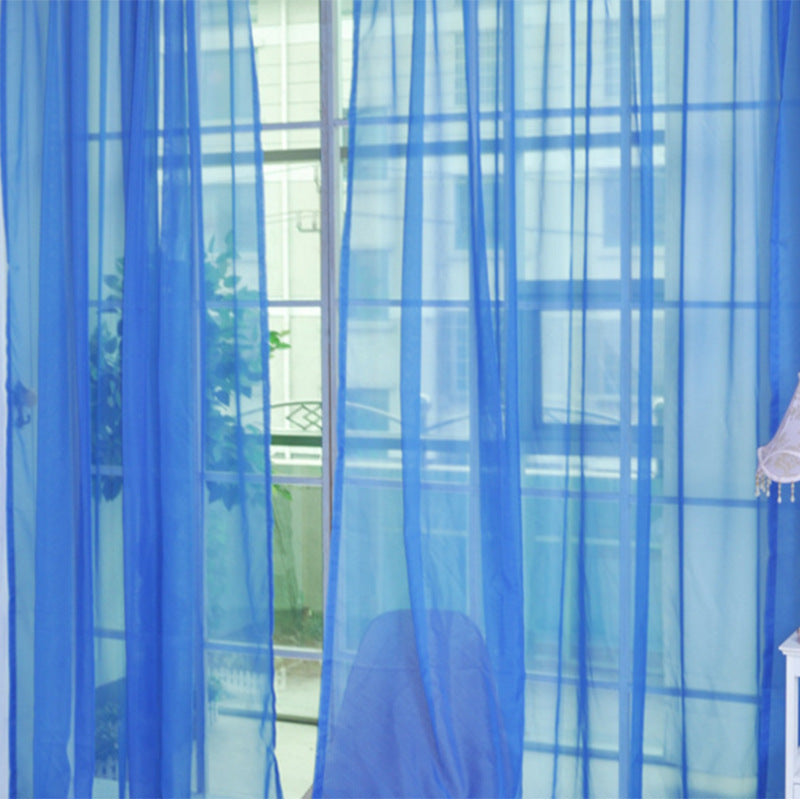 Elowen – Eenvoudige Tulle Gordijnen voor de Woonkamer Transparante Tulle Gordijnen voor de Slaapkamer
