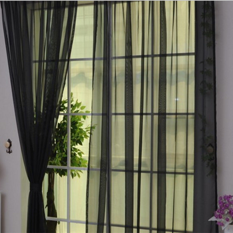 Elowen – Eenvoudige Tulle Gordijnen voor de Woonkamer Transparante Tulle Gordijnen voor de Slaapkamer