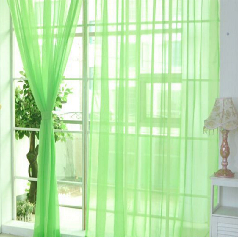 Elowen – Eenvoudige Tulle Gordijnen voor de Woonkamer Transparante Tulle Gordijnen voor de Slaapkamer