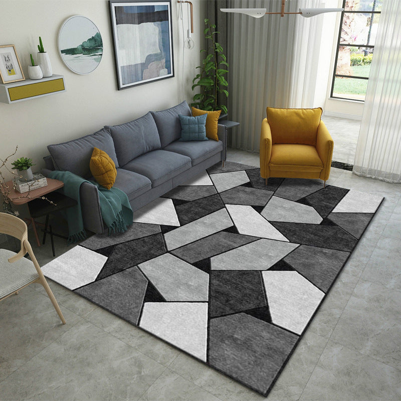 Eleonora – Luxe Abstracte Gradient Vloerkleed voor de Slaapkamer