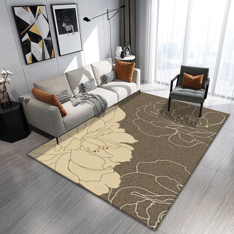Eleonora – Luxe Abstracte Gradient Vloerkleed voor de Slaapkamer