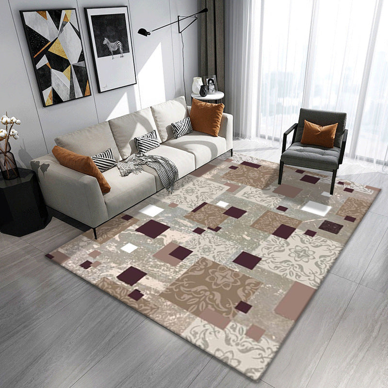 Eleonora – Luxe Abstracte Gradient Vloerkleed voor de Slaapkamer