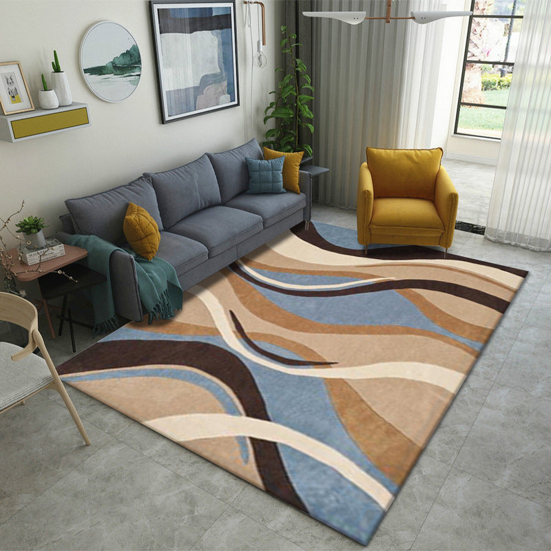 Eleonora – Luxe Abstracte Gradient Vloerkleed voor de Slaapkamer