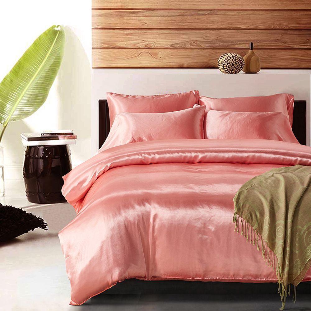Haven – Luxe Satijnen 3-delig Dekbedset van Imitatiezijde