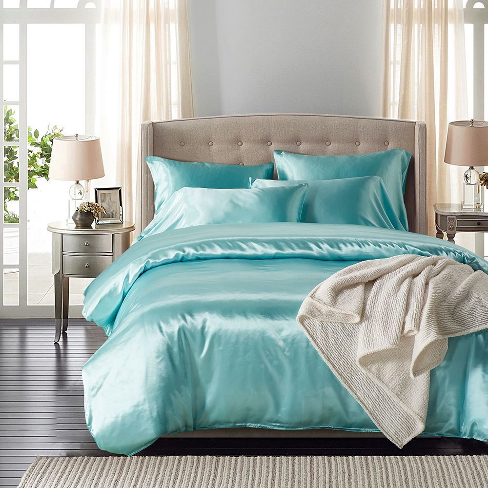 Haven – Luxe Satijnen 3-delig Dekbedset van Imitatiezijde