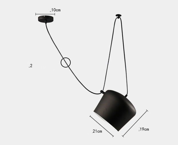Flint – Moderne LED Hanglamp voor Restaurants