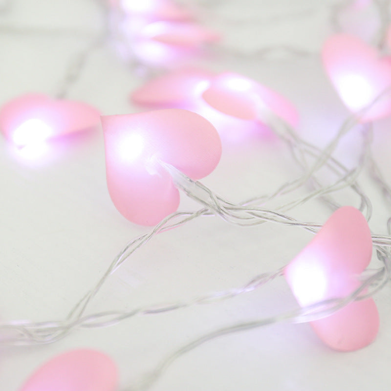 Clarity – Led Lichten Gordijnverlichting met Perziken Hart