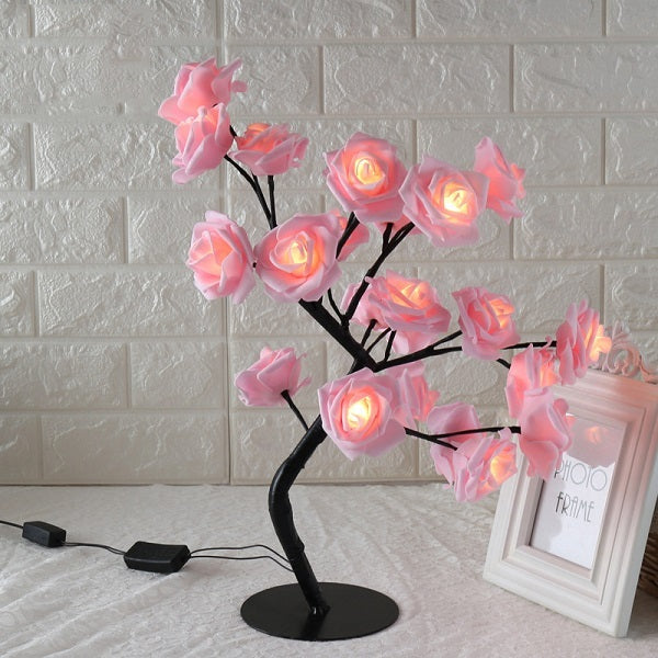 Callista – Kleine Rozen LED Boomlamp