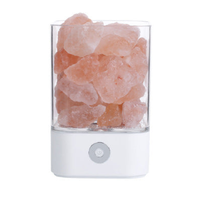 Leontine – USB Kristallicht Himalaya Zout LED Lamp