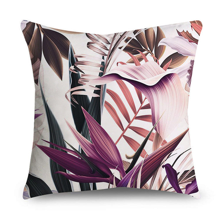 Aurelius – Zwarte Gouden Polyester Kussenhoes