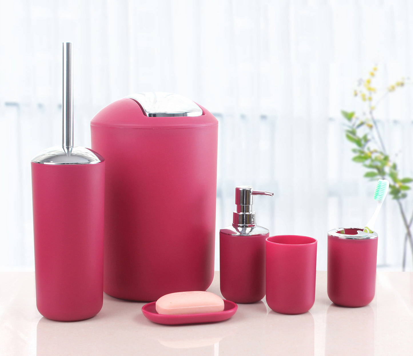 Isidore – Zesdelige Badkamer Set