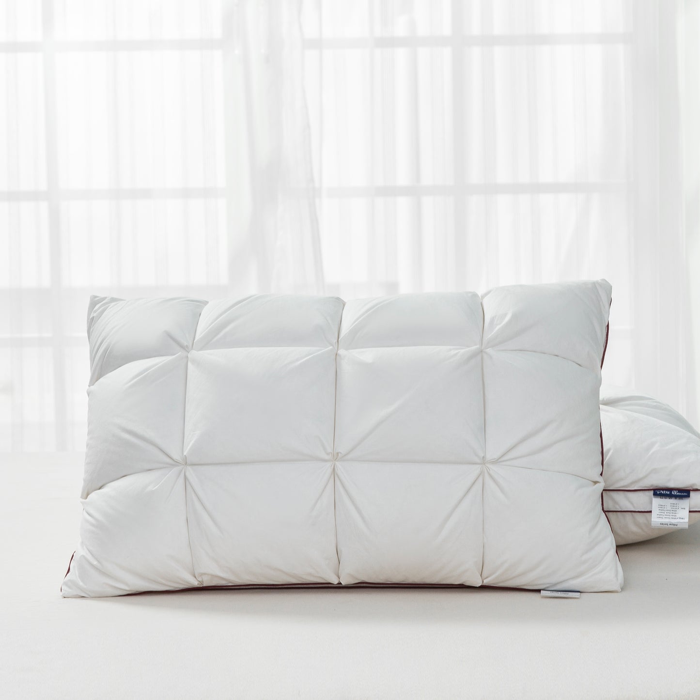 Orion – Luxe Kussen van Witte Ganzenveren