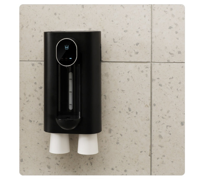 Ember – Automatische Mondspoeling Dispenser zonder Boren, Makkelijk te Vullen, Verstelbare Wandmontage