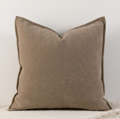 Theodosia – Herringbone Patroon Chenille Kussenhoes