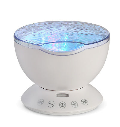 Dahlia – Ocean Wave Projector LED Nachtlicht met Afstandsbediening en Muziekspeler