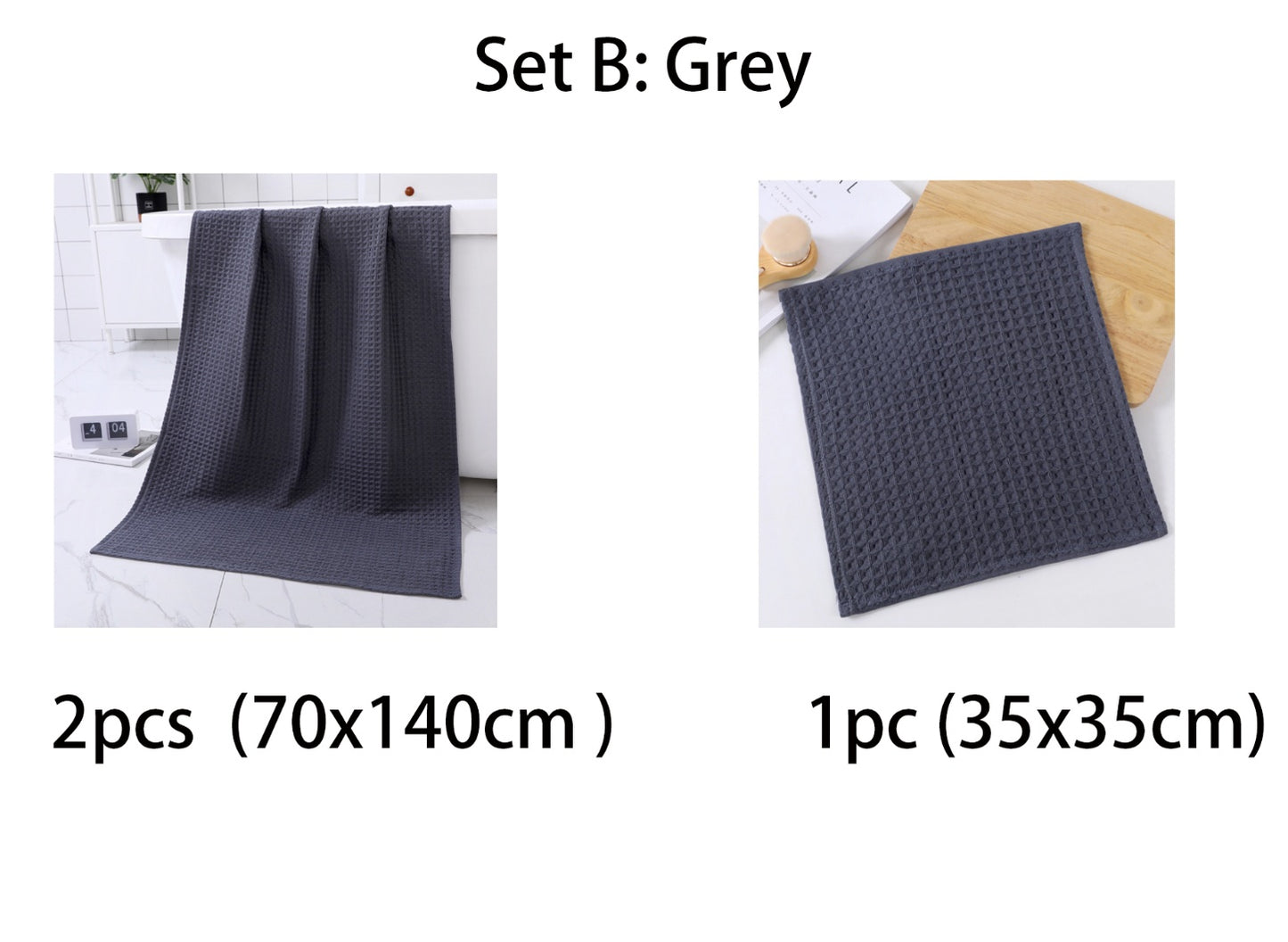 Brio – Sneldrogende Badhanddoek van 100% Katoen