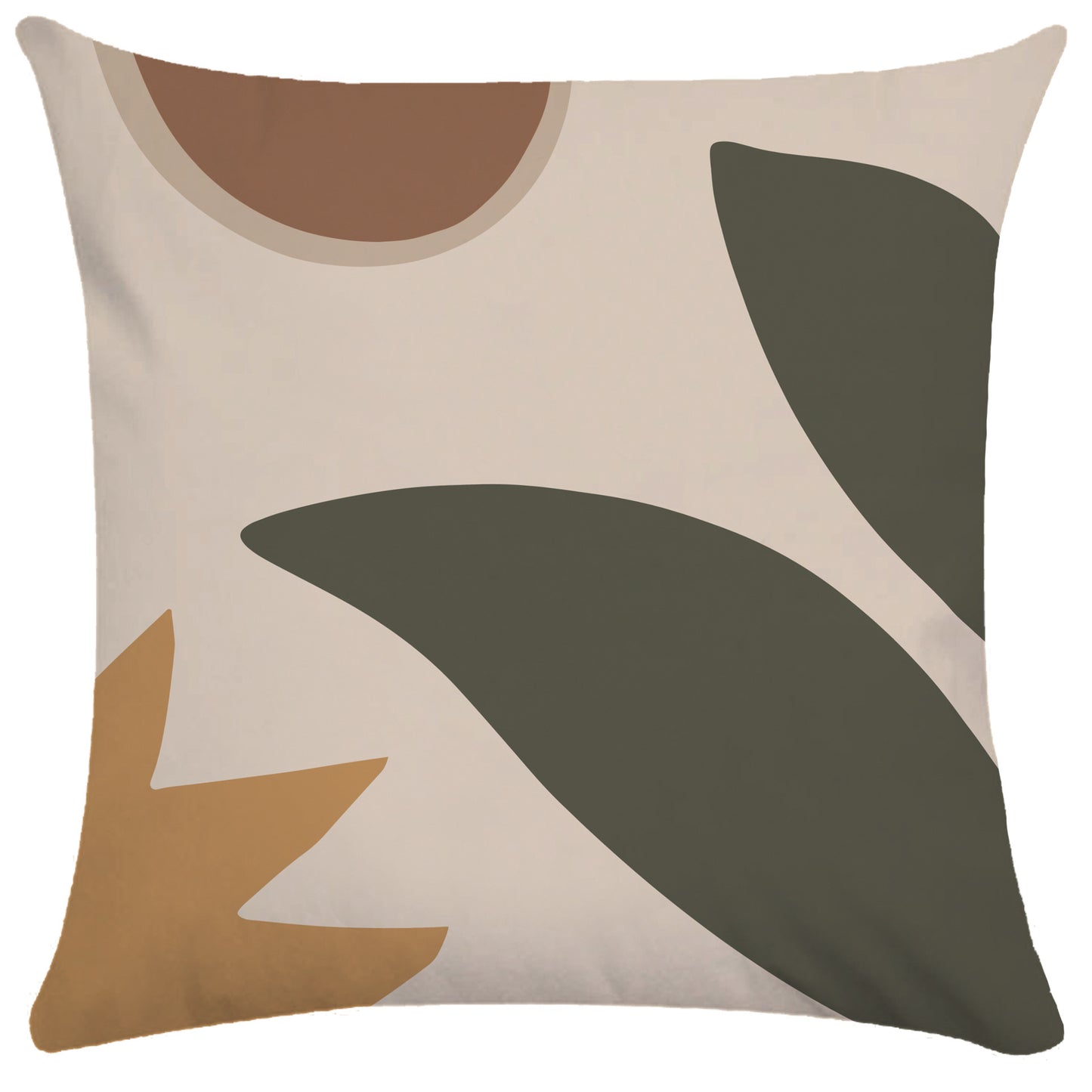 Sienna – Abstracte Vrouwelijke Kussenhoes