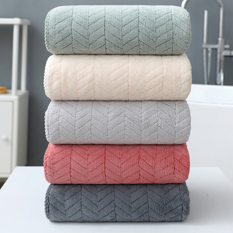 Anneliese – Dikke Coral Fleece Badhanddoek Absorberend
