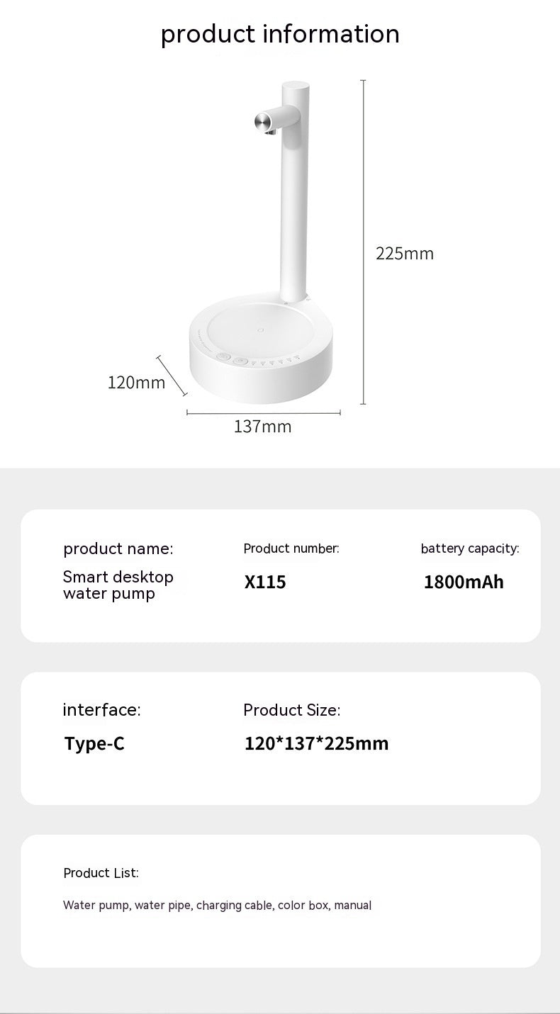 Alaric – Slimme Desktop Elektrische Waterpomp