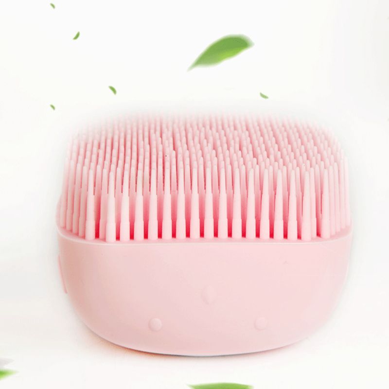Eleonora – Zachte Siliconen Harenborstel voor Huisdieren met Shampoo Dispenser