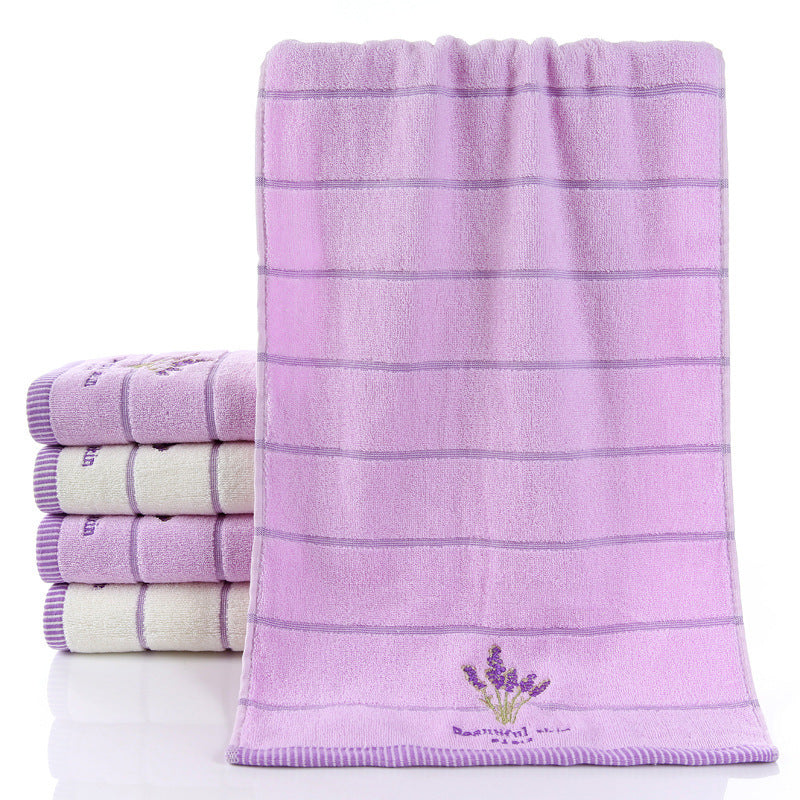 Eleonora – Geëmbroideerde Gezichtswashanddoek van 100% Katoen