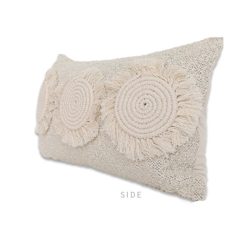 Lysander – Eenvoudige Beige Katoenen Linnen Kussenhoes