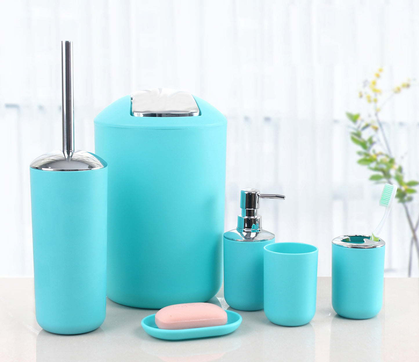 Isidore – Zesdelige Badkamer Set