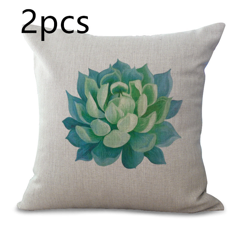 Octavian – Kussenhoes met Succulente Cactus