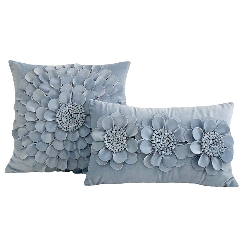 Meadow – Kussenhoes in Eenkleurig Design van Luxe Materialen