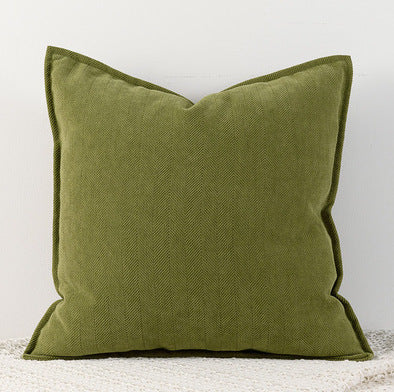 Theodosia – Herringbone Patroon Chenille Kussenhoes