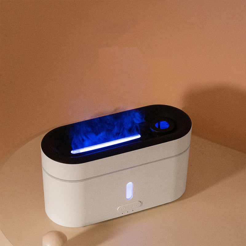 Alaric – Sfeervolle Vlamlamp Luchtbevochtiger met Aromatherapie