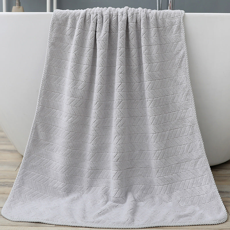 Anneliese – Dikke Coral Fleece Badhanddoek Absorberend
