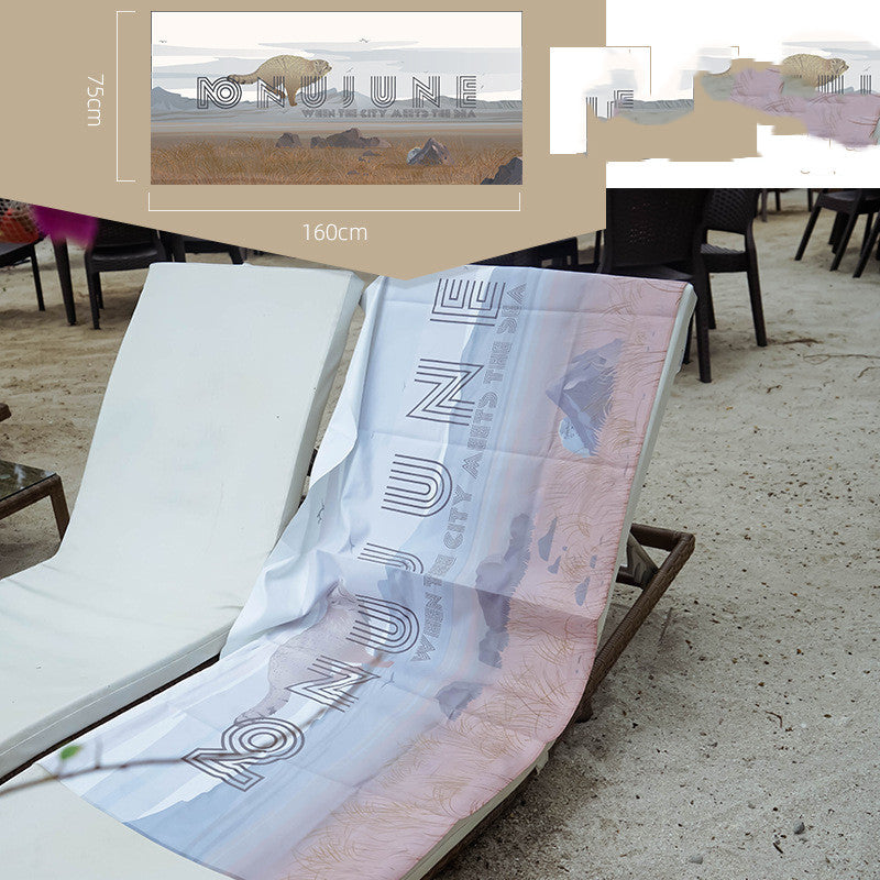Florian – Sneldrogende Strandhanddoek