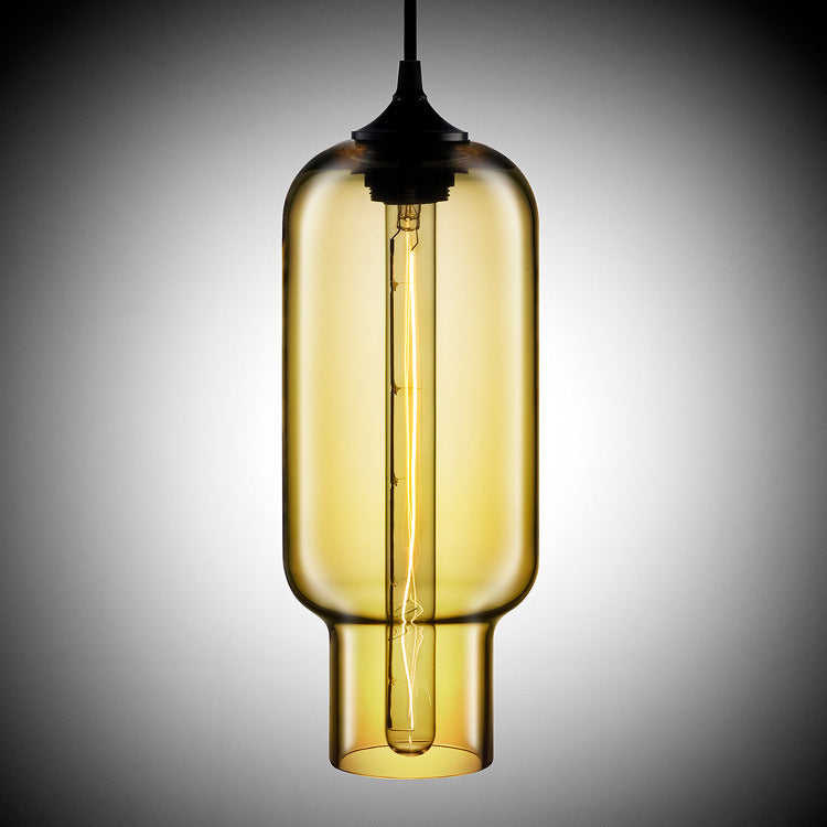 Lucian – Industriële Hanglamp van Glas voor Moderne Interieurs