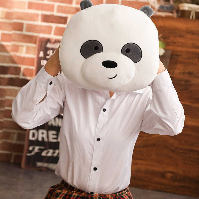 Alaric – Handverwarmend Panda Kussen